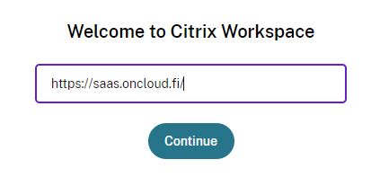 citrix kirjautuminen.